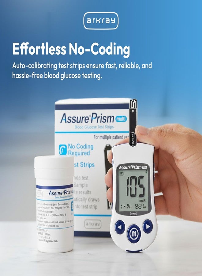 arkray Assure Prism Multi Blood Glucose Test Strips – 0.5 Microliter Sample Size, Accurate & Fast 5-Second Results, Compatible with Assure Prism Multi Glucose Monitoring System, 50 Count - Image 4
